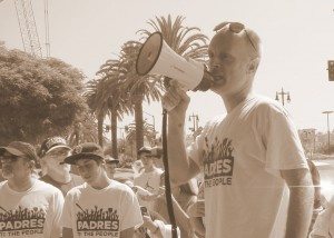 Being heard at a rally is key