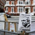 Across the street from the Embassy of Ecuador