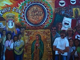 Chicano History Mural