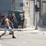 Photo by Jim Bliesner of Athens' Sept.25 & 26 Democracy vs Capitalism Confrontation -  087