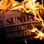 burning paper