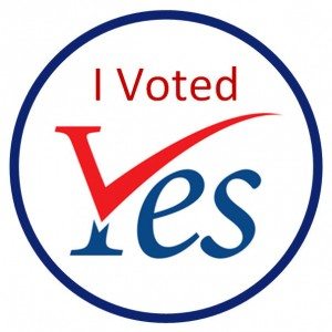 There was one 'abstain' vote
