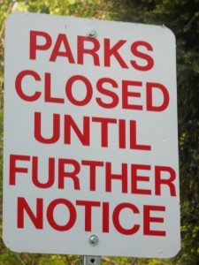 parks closed
