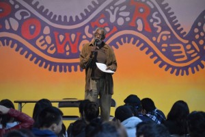 Ernie McCray on stage