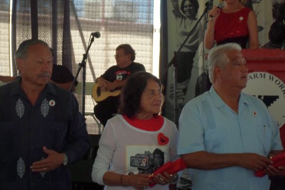 Arturo Rodriguez, Dolores Huerta, Paul Chavez