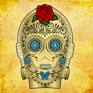 day of the dead robot