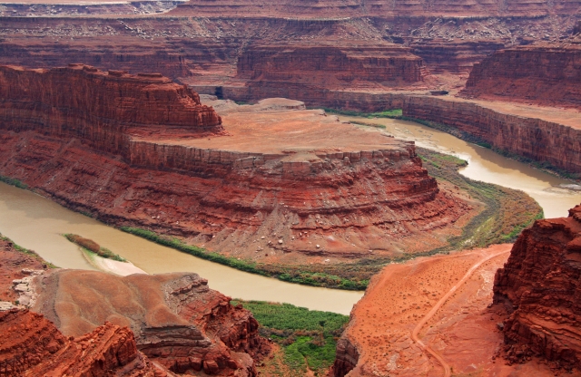 View of Dead Horse Point, Colorado River